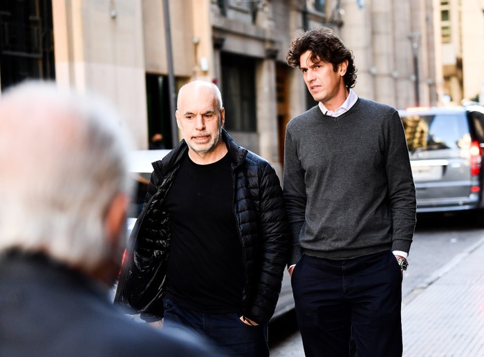 Rodríguez Larreta elogió a Lousteau y encendió alarmas en el PRO